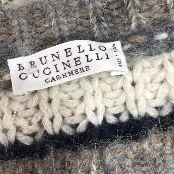 BRUNELLO CUCINELLI Sequin Stripe Sweater - Picture 11 of 15